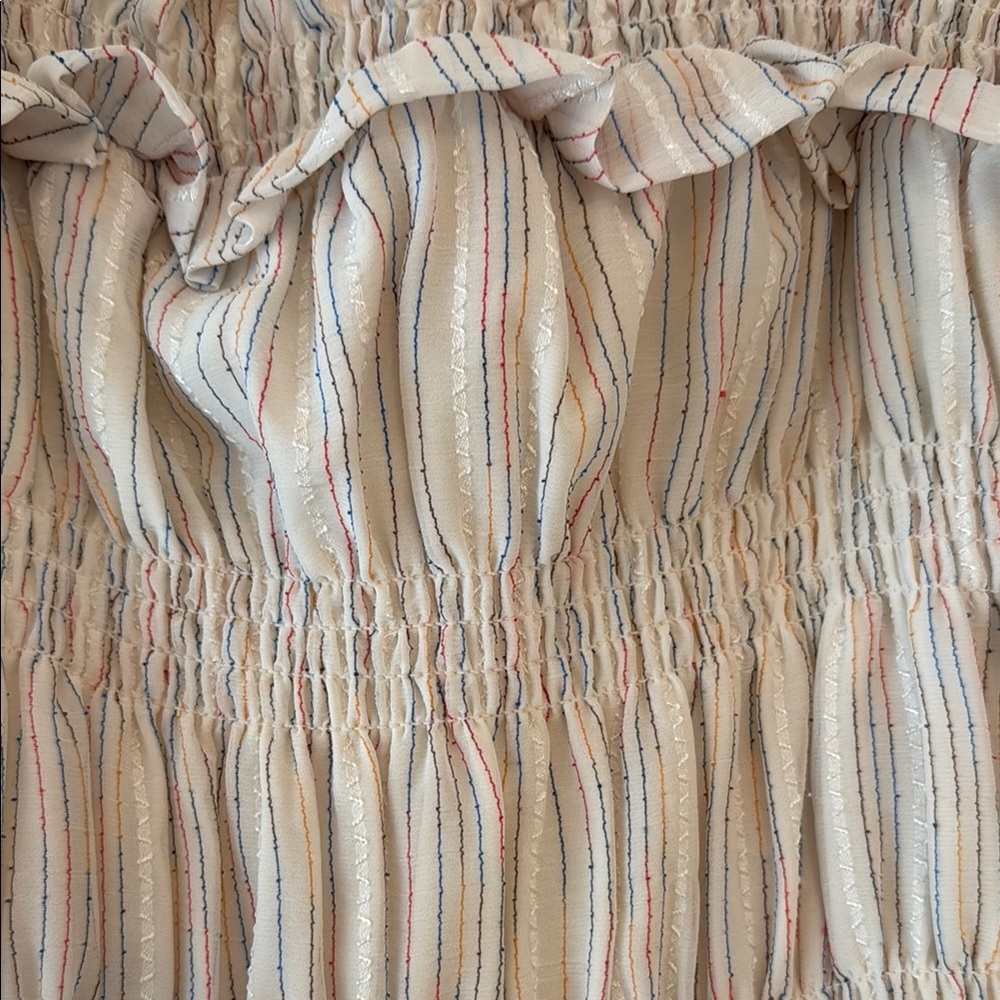Striped Ruffle Sundress - Picture 3 of 6